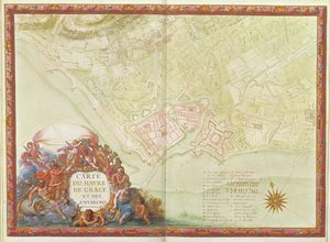 Ms. 987, fol.24 Plan von Le Havre, aus dem 