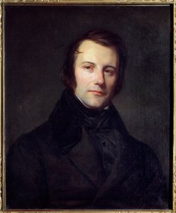 Porträt von Edgar Quinet (1803-1875) Abgeordneter im Jahr 1848