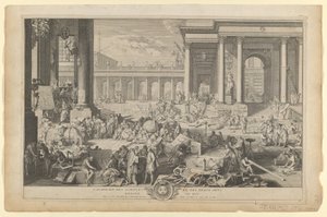 Die Akademie der Wissenschaften und der Schönen Künste von Sebastien the Elder Leclerc