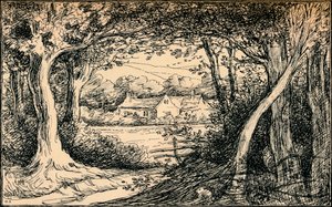 Das Ende der Lichtung, Epping Forest, um 1900