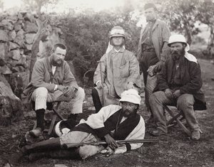 Gruppe von Entdeckern, Judäa-Distrikt, Palästina, 1867 von Sergeant Henry Phillips