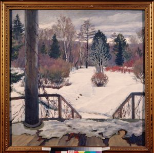 Der Frühling kommt von Sergei Arsenevich Vinogradov