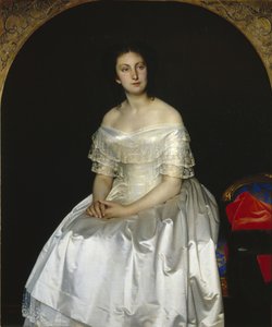 Porträt von Prinzessin Maria Wassiljewna Woronzowa 1819-1894, 1851 von Sergei Konstantinovich Zaryanko