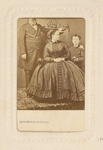 [Napoleon III, Kaiserin Eugenie & Eugene Louis Jean Joseph Bonaparte]