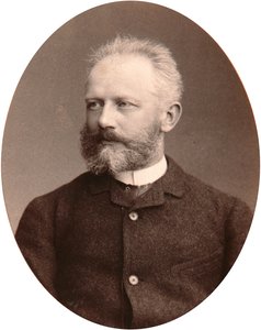 Peter Tschaikowsky, russischer Komponist, späte 19. Jahrhundert