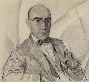 Porträt des Künstlers und Fotografen Miron Sherling 1880-1958