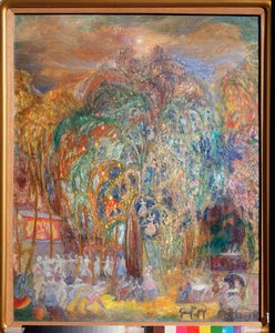 Nachtfest von Sergei Yurevich Sudeikin