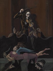 Paganini. Entwurf für das Ballett Paganini von Sergei Rachmaninoff