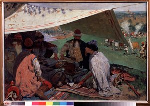 Versammlung der russischen Fürsten von Sergej Vasilevic Ivanov
