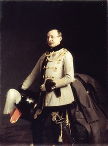 Porträt von Alexander Dmitrievich Ponomarev, Poruchik des Leibgarderegiments Seiner Majestät, 1855