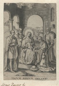 Anbetung der Könige von Servatius Raeven