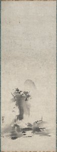 Haboku, gesprenkelte Tuschlandschaft von Sesshû Tôyô