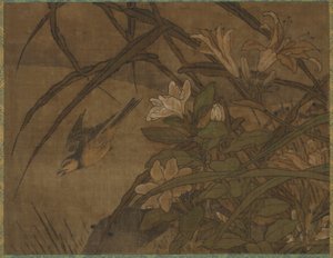 Vögel und Blumen