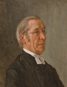 Porträt eines Priesters von Severin Falkman
