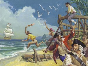 Admiral Ansons Weltreise im Jahr 1740