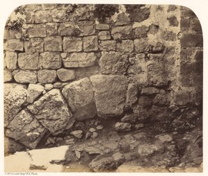 Teil eines alten Bogens am SW-Ende der Basare von Sgt. James M. McDonald