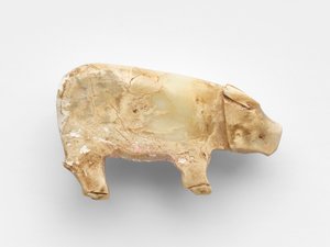 Anhänger in Form eines Wasserbüffels, ca. 1100-1000 v. Chr.