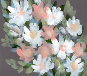 Gedämpfter Blumenstrauß von Shelley Hampe