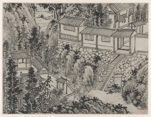 Zwölf Ansichten des Tigerhügels, Suzhou: Der Kiefernrückzug