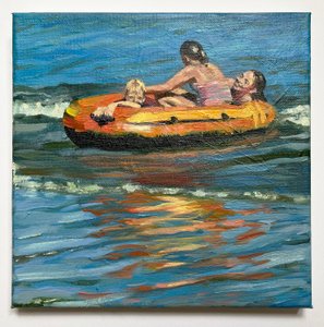Im Flachwasser mit dem Dinghy, 2021