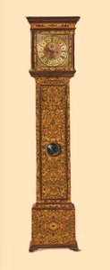 Uhr mit heller Marketerie, 1905