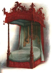 Mahagonibett, 1906