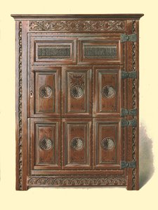 Walisischer Eichenschrank, 1904