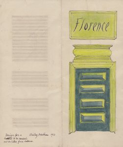 Florenz Flugblatt, 1952 von Shirley Markham