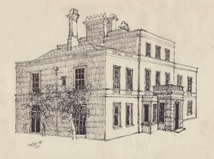 Georgianisches Haus