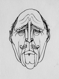 Groteskes Gesicht, 1952