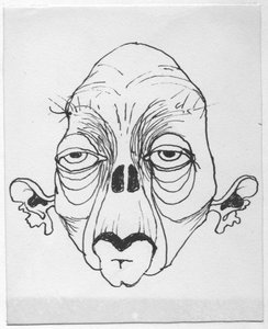 Groteskes Gesicht, 1952