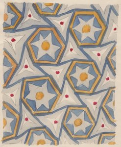 Persisches Design, ca. 1950 von Shirley Markham