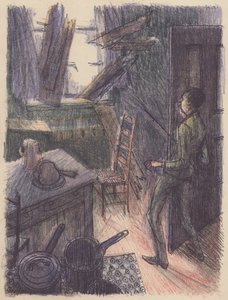 Szene aus Der Unsichtbare: Fenster zerbrechen, 1953