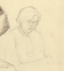 Studie einer Frau, um 1951 von Shirley Markham