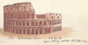 Das Kolosseum, Rom - AD 70-82 von Shirley Markham