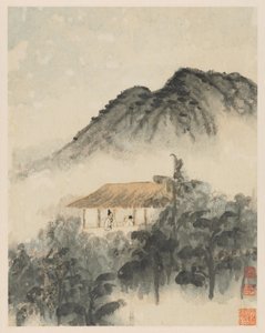 Erinnerungen an den Qinhuai-Fluss von Shitao