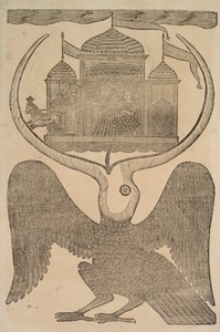 Jatayu Ramaa mythischer Vogel behindert Ravanas Streitwagen, versucht die Entführung von Sita zu verhindern, 1800er Jahre