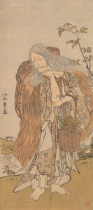 Ichikawa Danjuro V in der Rolle von Shiromasu-baba von Shunsho