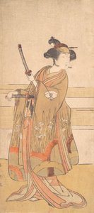 Onoe Tamizo als Samurai-Frau