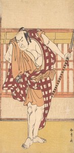 Der Schauspieler Nakamura Nakazo als Kyokaku, ca. 1777 von Shunsho
