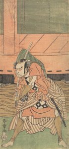 Der erste Nakamura Nakazo als Samurai von Shunsho