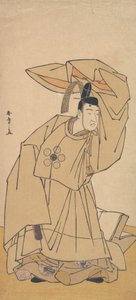 Der erste Nakamura Nakazo in der Rolle von Kanshojo, 1780 von Shunsho
