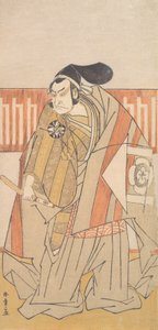Der erste Nakamura Nakazo in der Rolle des Kudo Suketsune, wahrscheinlich 1775