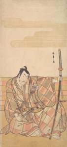 Der vierte Matsumoto Koshiro als Samurai