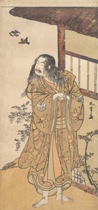 Der neunte Ichimura Uzaemon in der Rolle des Shunkan, ca. 1778 von Shunsho