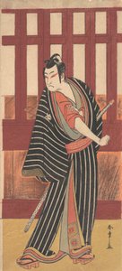 Der zweite Ishikawa Monosuke in der Rolle des Karigane Bunshichi