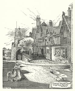 Gesamtansicht und Kapelle, Leicester