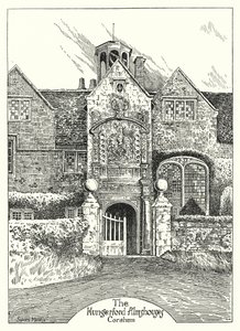 Die Hungerford-Armenhäuser, Corsham von Sidney Heath