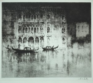 Venezianische Serie: Nr. 1, Palazzo Ca d