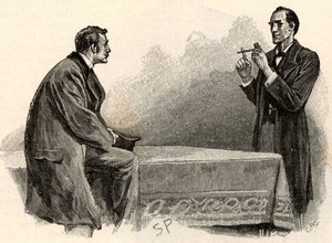 Das Abenteuer des gelben Gesichts von Sidney Paget